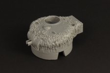 Panzer Art RE35-311 British Sherman 75mm turret with Hessian net 1/35