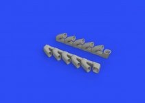 Eduard 648588 Il-2 exhaust stacks 1/48 TAMIYA