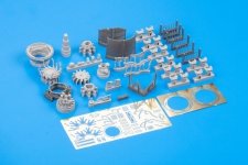 Eduard 632123 Fw 190A-8 engine REVELL 1/32