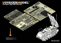 Voyager Model PE351037 Modern Russian 9K37M2 BUK-M2 Air Defense Missile System Upgrade set For PANDA PH35034 1/35