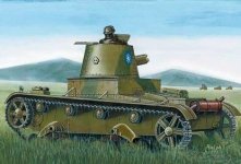 Mirage Hobby 72621 Chinese tank Vickers E Mk B (1:72)