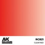 AK Interactive RC821 Clear Red 17 ml