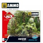 AMMO of Mig Jimenez 7806 VEGETATION. SOLUTION SET