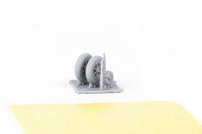 Eduard 672341 Bf 109G-2/ G-4 wheels for bulged wings PRINT Eduard 1/48