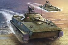 Trumpeter 00382 Polish PT-76B Amphibious Tank (1:35)