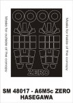 Montex SM48017 A6M5c Zero HASEGAWA