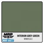 Mr. Paint MRP-A077 WWII RAF - Interior GreyGreen - aqua colors - 17ml