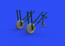 Eduard 648542 He 111 early wheels 1/48 ICM