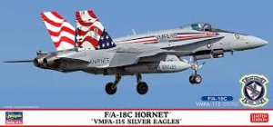 Hasegawa 02471 F/A-18C Hornet VMFA-115 Silver Eagles Limited Edition 1/72
