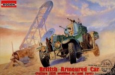 Roden 802 British Aroured Car Rolls-Royce Pattern 1920 with sand tyres (1:35)