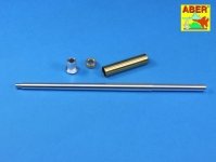Aber 16L-12 Lufa 88 mm KwK 43/3 L/71 do Tiger B Serien-Turm / 88 mm KwK 43/3 L/71 (Late model) Tiger B Serien-Turm late 1/16