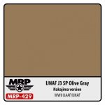 MR. Paint MRP-429 IJNAF J3 SP Olive Gray (Nakajima version) 30ml