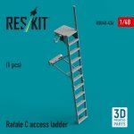 RESKIT RSU48-0436 Rafale C access ladder (3D Printed)  1/48