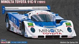 Hasegawa HC56 Minolta Toyota 91C-V 1/24