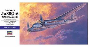 Hasegawa E32 Junkers Ju88G-6 Nachtjager (1:72)