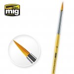 AMMO of Mig Jimenez 8617 10 SYNTHETIC ROUND BRUSH
