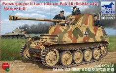 Bronco CB35097 Sd.Kfz.132 Marder IID (1:35)