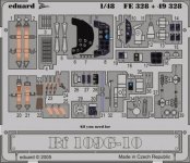 Eduard FE328 Bf 109G-10 1/48 Hasegawa
