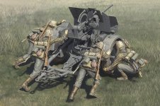 Hobby Boss 84418 German 20mm Flak 38 crews 1/35