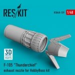 RESKIT RSU48-0139 F-105 THUNDERCHIEF EXHAUST NOZZLE FOR HOBBYBOSS KIT 1/48