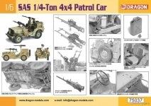 Dragon 75037 SAS 1/4-Ton 4x4 Patrol Car 1/6