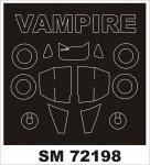Montex SM72198 VAMPIRE T11 AIRFIX