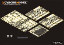 Voyager Model PE35502 Modern U.S. M1000 Trailer basic for HOBBYBOSS 85502 1/35