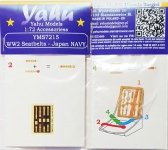 Yahu YMS7215 WW2 seatbelts – Japan NAVY (1:72)