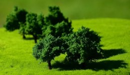 FREON KRS2S Shrubs medium green - Krzewy średnia zieleń 2/4cm (10 pcs)
