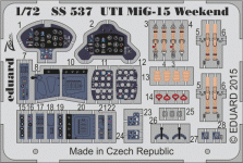 Eduard SS537 UTI MIG-15 Weekend 1/72 EDUARD