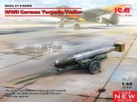 ICM 48404 WWII German Torpedo Trailer 1/48