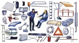 Italeri 0764 Truck Shop Accessories (1:24)