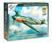 Zvezda 6116 German Fighter Messershmitt BF-109 F2 (1:144)