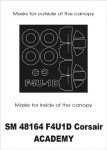 Montex SM48164 F4U1D Corsair ACADEMY
