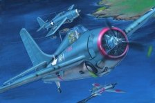 Trumpeter 02225 Grumman F4F- 3 Wildcat(late) (1:32)