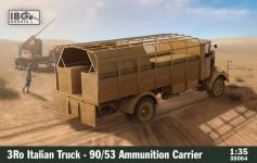 IBG 35064 3RO Italian Truck 90/53 Ammunition Carrier 1/35