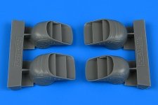 Aires 4826 Sea Harrier FRS.1/FA.2 exhaust nozzles 1/48 KINETIC