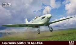 IBG 72582 Supermarine Spitfire PR Type A/B/E - Cotton Club 1939-40 - bonus: 3d printed wheels 1/72