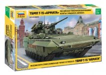 Zvezda 3623 Russian with 57mm Cannon and ATAKA at missiles TBMP T-15 ARMATA 1/35