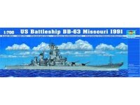 Trumpeter 05705 US Battleship BB-63 Missouri 1991Modern 1/700