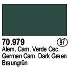 Vallejo 70979 German Cam. Dark Green (97)