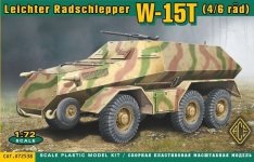 ACE 72538 W-15T Leichter Radschlepper (1:72)