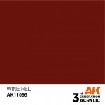 AK Interactive AK11096 WINE RED – STANDARD 17ml
