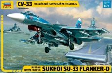 Zvezda 7297 Russian Naval Fighter Sukhoi Su-33 Flanker-D 1/72