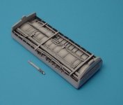 Aires 4172 F-8 CRUSADER Engine duct bay (raised wing) 1/48 Hasegawa