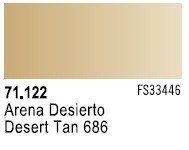 Vallejo 71122 Desert Tan 686