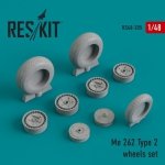 RESKIT RS48-0205 Me.262 Type 2 wheels set 1/48