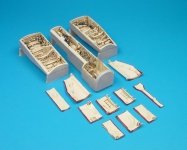 Aires 4235 F/A-18 Hornet wheel bay 1/48 Hasegawa