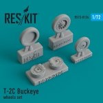 RESKIT RS72-0124 T-2C BUCKEYE WHEELS SET 1/72
