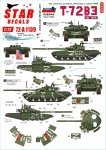 Star Decals 72-A1139 War in Ukraine # 9. Russian T-72B3 (obr 2016) 1/72